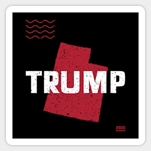 Trump Utah 2020  - Red Wave, Red State Sticker